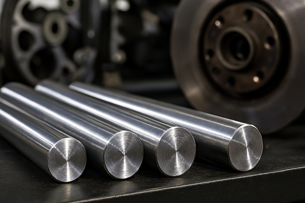 automotive axles mild steel round bars