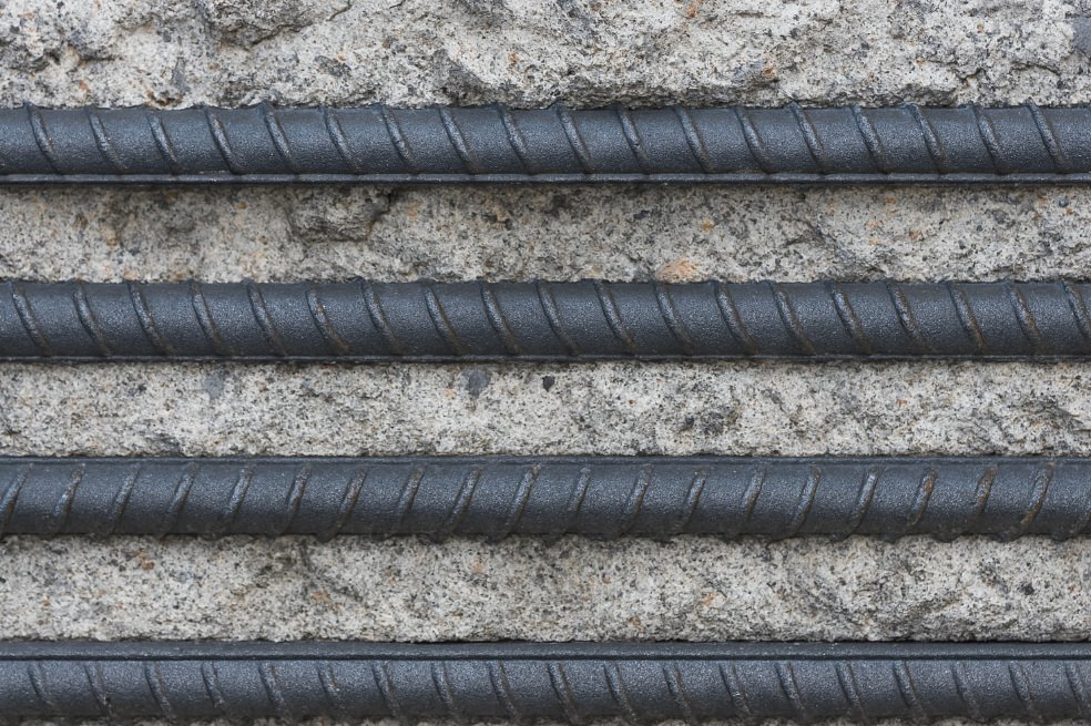 mild steel round bars rebars concrete