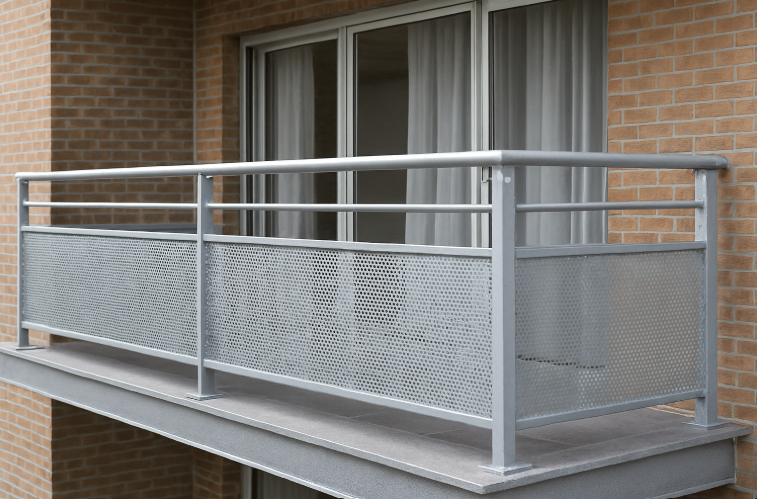 galvanised steel balcony condo