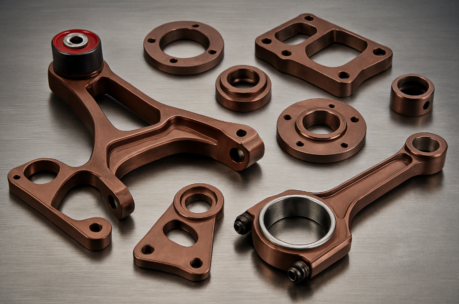 racing automotive components aluminium alloy